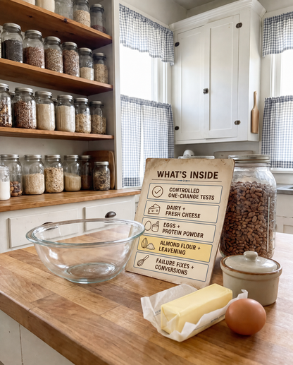 What is inside the Mabel June Protein Swap Chart field guide